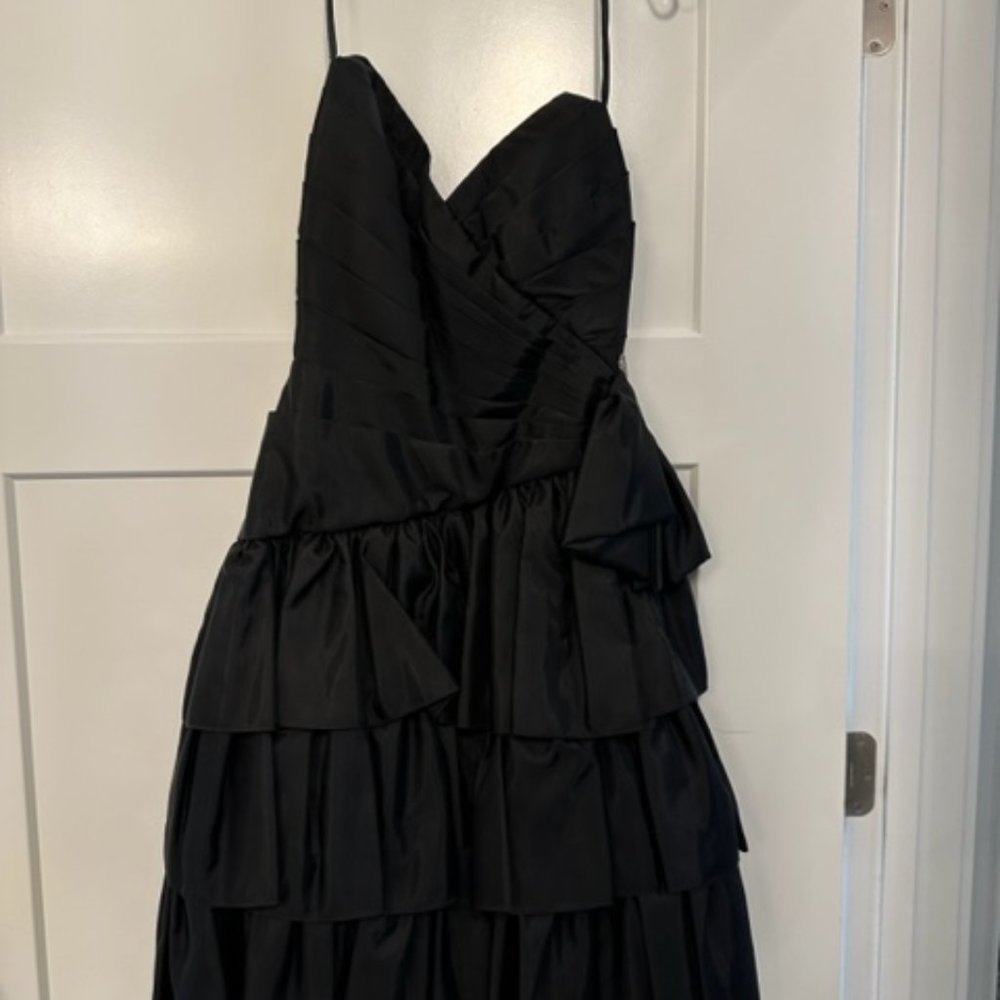 Lillie Rubin (Coral Gables, FL) Elegant black cocktail dress